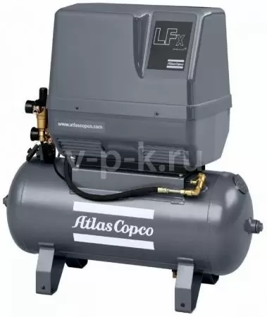 Поршневой компрессор Atlas Copco LFx 2 1PH на ресивере(50 л)