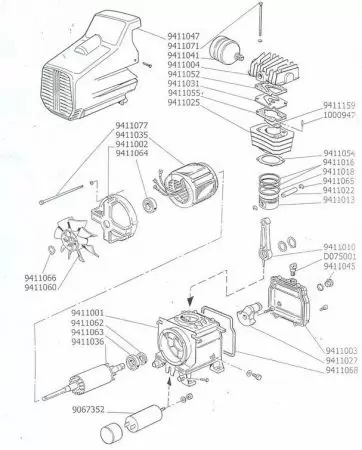 GASKET CYL-VALV 51 BLM(7150006