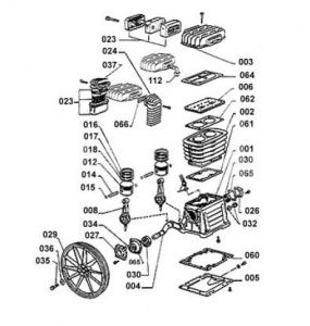 Поршневое кольцо ROS b3800