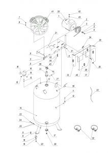 Болт М6х16 для 270v80B