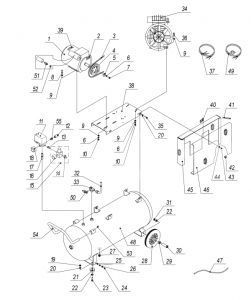 Болт М8х45 для 100lh20-2.2 фото