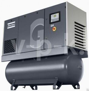 Винтовой компрессор Atlas Copco GA 7 8,5 FF с ресивером