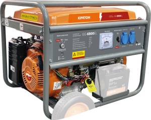 Бензиновый генератор КРАТОН GG-6500EL 3 08 01 053 фото