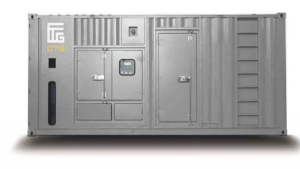 Дизельный генератор CTG 660B в кожухе  фото