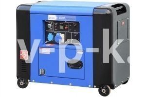 Дизельный генератор ТСС SDG 5000ES-2R в шумозащитном кожухе  фото