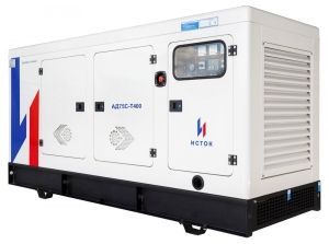 Дизельный генератор Исток АД75С-Т400-РПМ21 в кожухе  фото