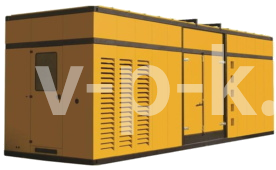 Дизельный генератор Aksa APD1875P в кожухе с АВР  фото