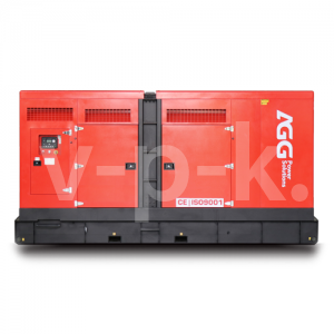 Дизельный генератор AGG C700D5 в кожухе  фото