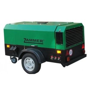 Винтовой компрессор Zammer 3.1/07-WR передвижной фото