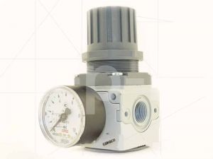 Регулятор давления с манометром 1/2" для компрессора АСО-Бежецк фото