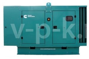 Дизельный генератор CUMMINS C275D5 в кожухе  фото