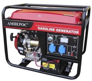 Дизельный генератор Амперос LDG8500CLE стартер с АВР  фото