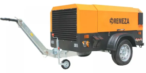 Дизельный компрессор Remeza ДК-3/7ДВ передвижной фото