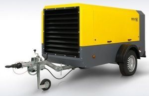 Винтовой компрессор COMPRAG PORTA 10 передвижной фото