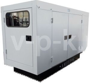 Дизельный генератор Амперос АД 30-Т400 B мини в кожухе с АВР  фото