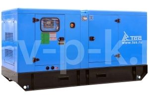 Дизельный генератор ТСС АД-120С-Т400-1РКМ11 в шумозащитном кожухе с АВР