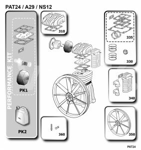 Комплект головки блока цилиндров a29 фото