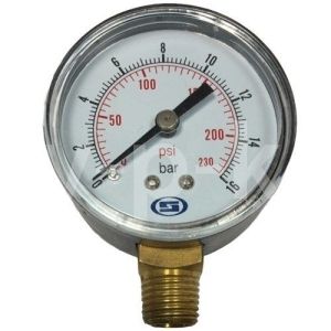 R 4141301600 Манометр D.50 мм, 1/4", 16 Bar (аналог 7110020000) для 270v90B
