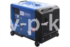Дизельный генератор ТСС SDG 6000ES-1R в шумозащитном кожухе