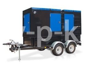 Дизельный генератор ТСС АД-60С-Т400-1РКМ19 в шумозащитном кожухе на прицепе с АВР 026194,36758 передвижной фото