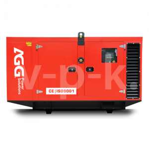 Дизельный генератор AGG D330D5 в кожухе  фото