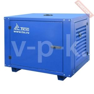 Бензиновый генератор  SGG 7500Е3A в погодозащитном кожухе