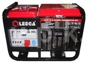 Дизельный генератор Leega LDG12 3 фазы с автозапуском
