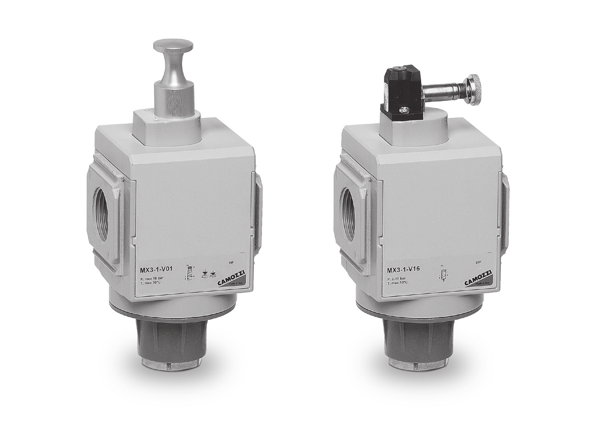 клапан воздушный  MX2-3/8-V01, клапан пневматический MX2-3/8-V01, клапан для компрессора  MX2-3/8-V01