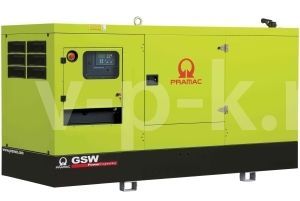 Дизельный генератор PRAMAC GSW110P 3-фазный в кожухе  фото