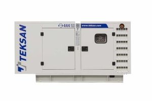 Дизельный генератор TEKSAN TJ90PE5C в кожухе  фото