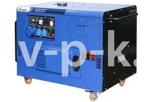 Дизельный генератор ТСС SDG 10000EHS в шумозащитном кожухе