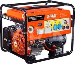 Бензиновый генератор Скат УГСБ-5000/230Е  фото