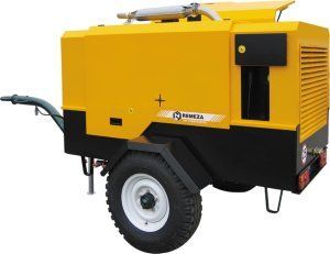 Винтовой компрессор Remeza ДК-12/10В передвижной фото