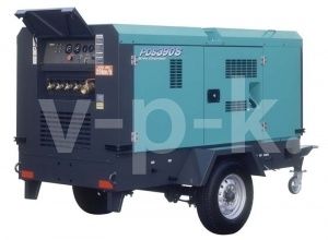 Винтовой компрессор Airman PDS390S на шасси