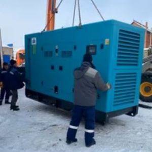 Отгрузка дизельной генераторной установки Fregat АД-300-Ф в кожухе в г. Уфа