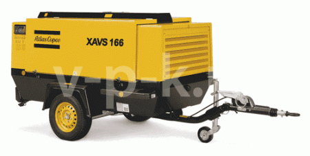 Винтовой компрессор Atlas Copco XAVS 166 DD