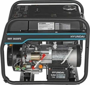 Бензиновый генератор Hyundai HHY 3020FE  портативный фото