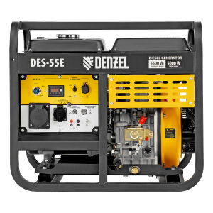 Дизельный генератор DENZEL DES-55E 94414 для дачи фото