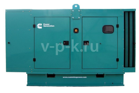 Дизельный генератор  C275D5 в кожухе