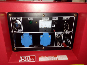 Дизельный генератор Амперос LDG7500СLE стартер в кожухе с АВР  (с автозапуском) фото