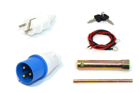 Бензиновый генератор  SGG 7000EA в кожухе МК-1.1