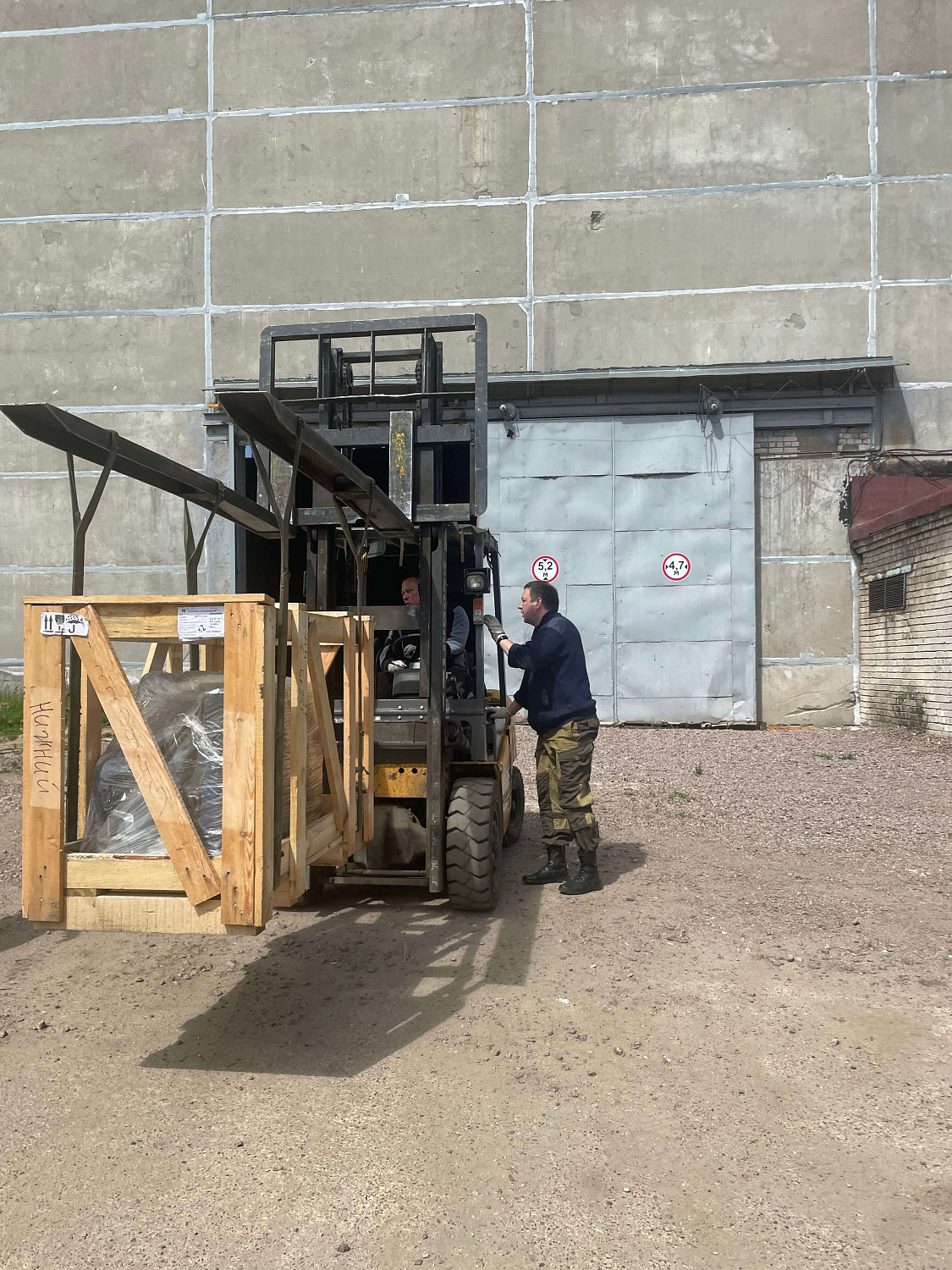 Отгрузка поршневого компрессора ВР15-30 в г. Нижний Новгород