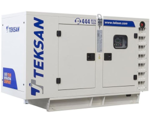 Дизельный генератор TEKSAN TJ50PE-1 LEROY SOMER в кожухе  фото