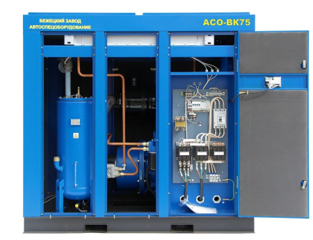 Винтовой компрессор  АСО-ВК75/8