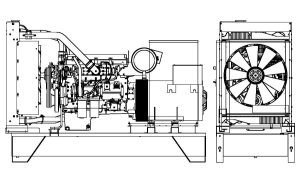 Дизельный генератор Onis Visa F 301 B альт. S4L1D-E  фото