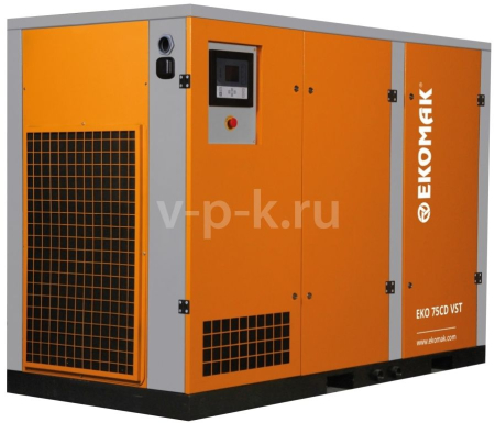 Винтовой компрессор Ekomak EKO 75CD VST 7