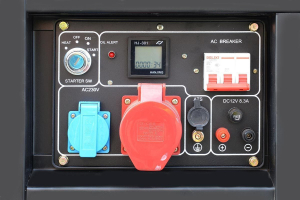 Дизельный генератор ТСС SDG 8000EH3A в кожухе МК-2.1 034170 портативный фото