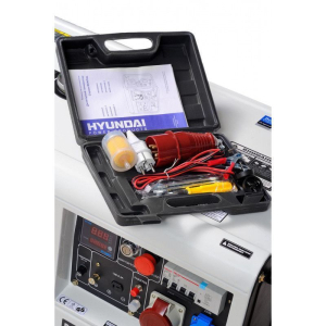 Дизельный генератор Hyundai DHY 8000SE-3  фото