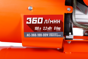 Поршневой компрессор КРАТОН AC-360-100-DDV фото