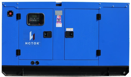 Дизельный генератор  АД50С-Т400-РПМ15 в кожухе с АВР